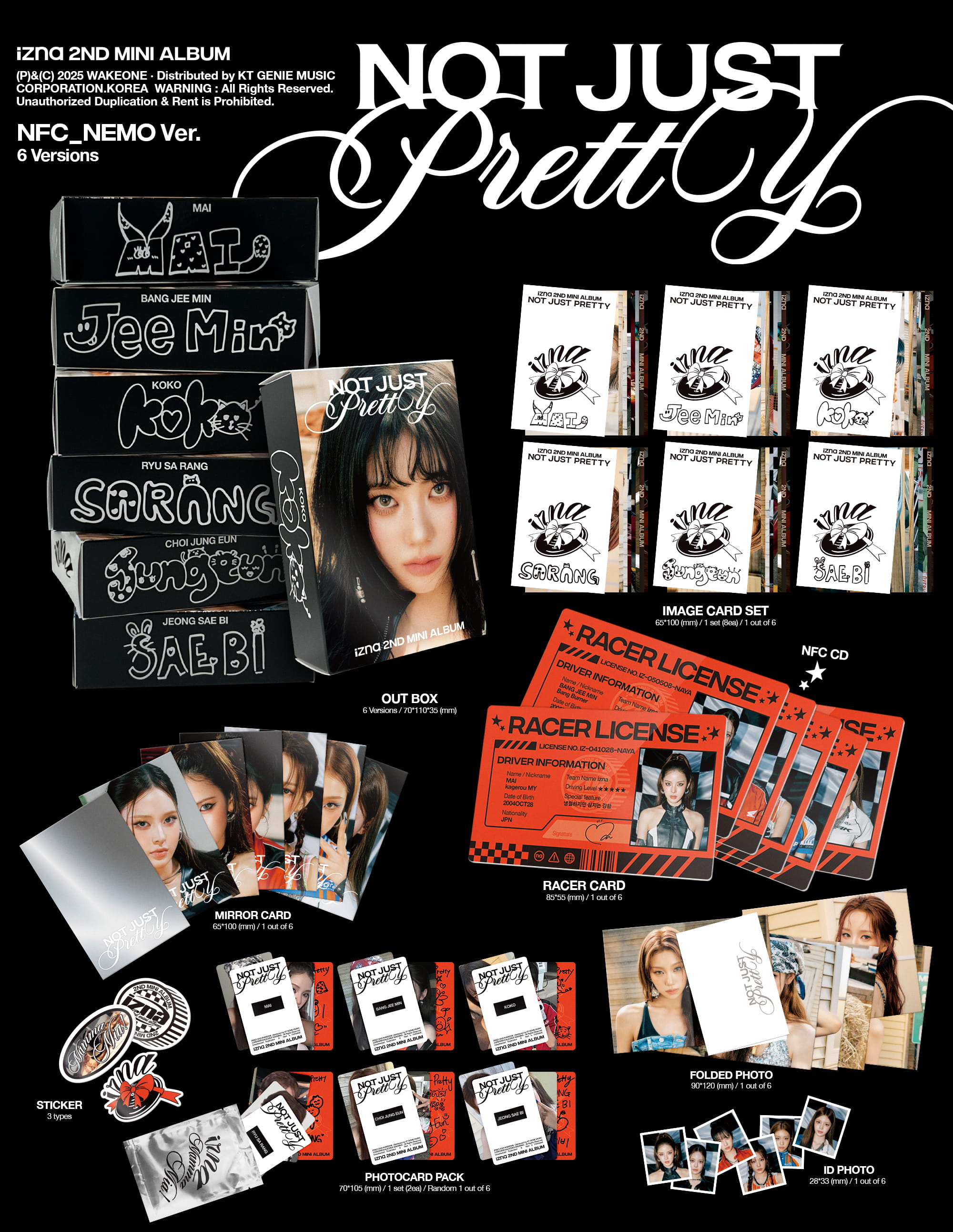 NEMO] izna - Not Just Pretty - Mini Album Vol.2 > TAIYOU